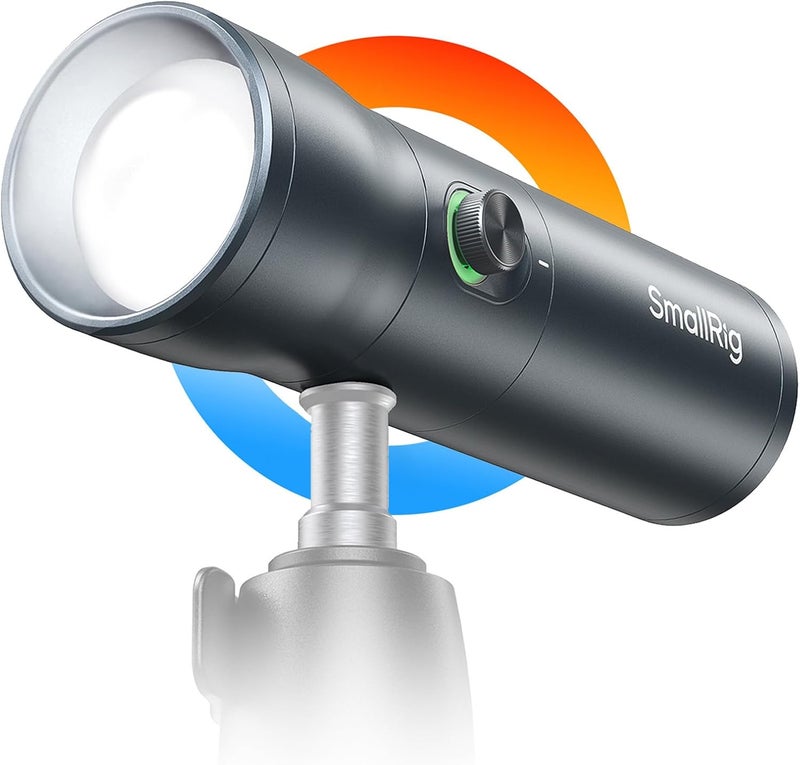 SMALLRIG RGB LED Photography Flashlight, 7500mAh Aluminum Alloy Patterned Ambient Light, 4 Color Fill Light with 20 Patterned Light Filters, Perfect for Photo, Content Creation Accessories RF10C 4634 - Image 1